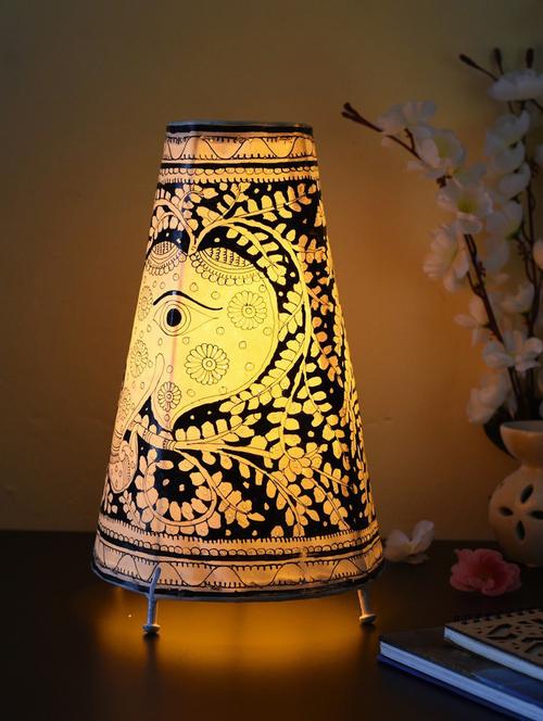 unravel india leather puppetry floor/table lamp - 18376835 -  Standard Image - 0