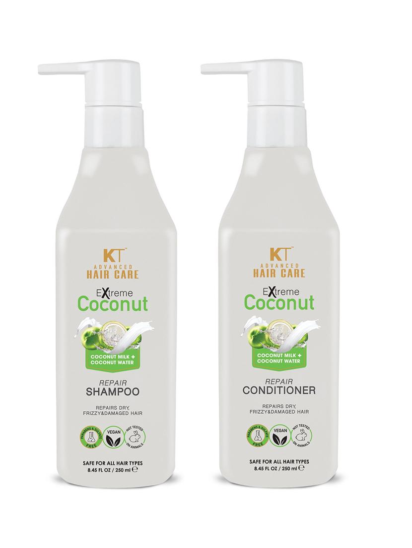 kehairtherapy advance extreme coconut repair shampoo and conditioner, 250 ml (pack of 2) - 18376853 -  Zoom Image - 0