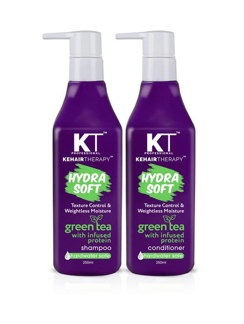 kehairtherapy kt professional hydra soft texture control & weight less moisture shampoo & conditioner 250ml - 18376864 -  Standard Image - 0