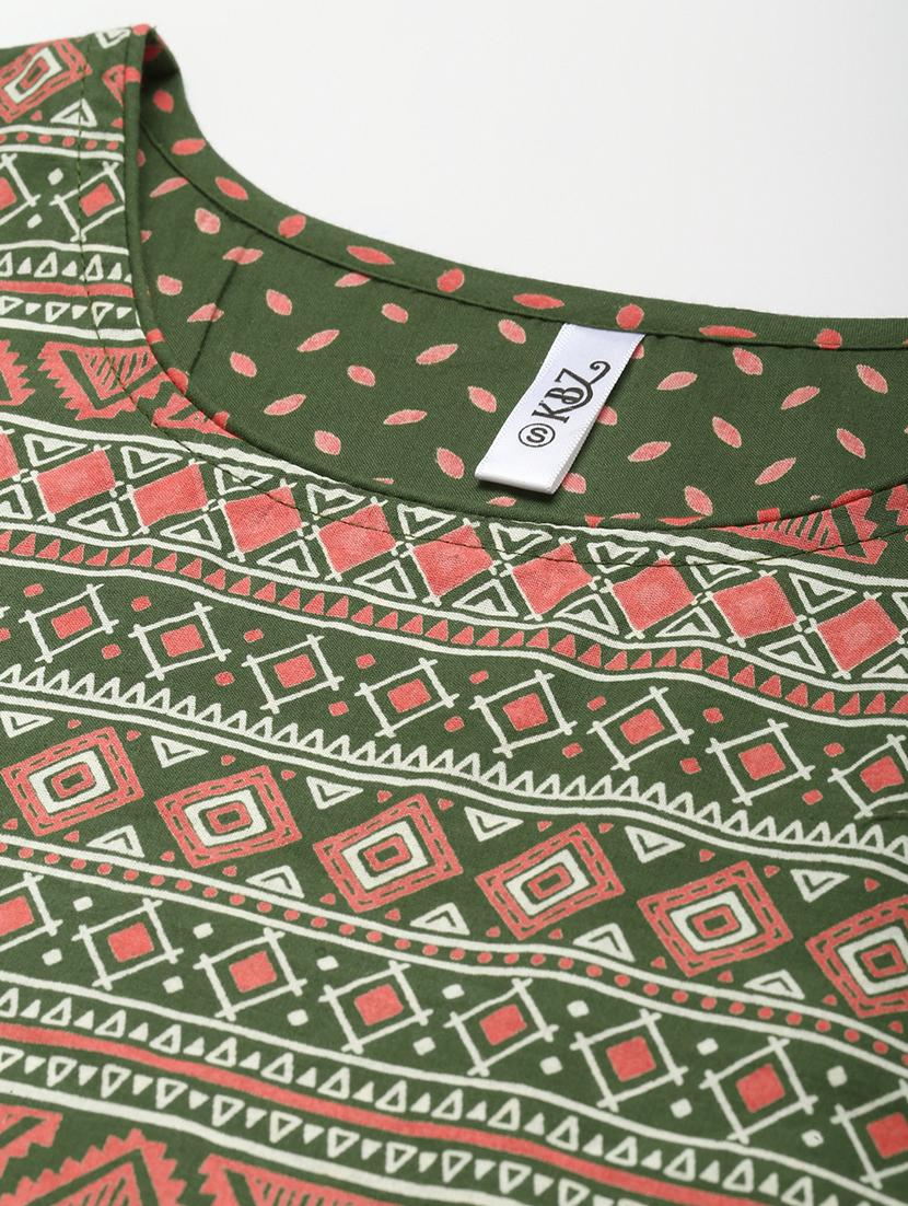 women's flared kurta - 18376995 - Standard Image - 3