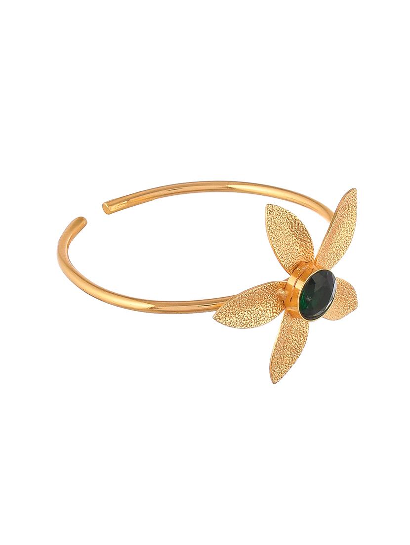 cydus green agate floral bracelet - 18378546 - Standard Image - 3