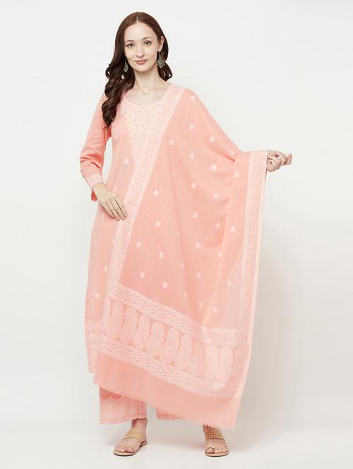 orange unstitched suit set - 18379684 - Standard Image - 0