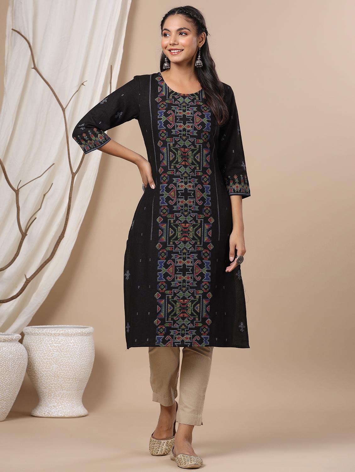 women's straight kurta