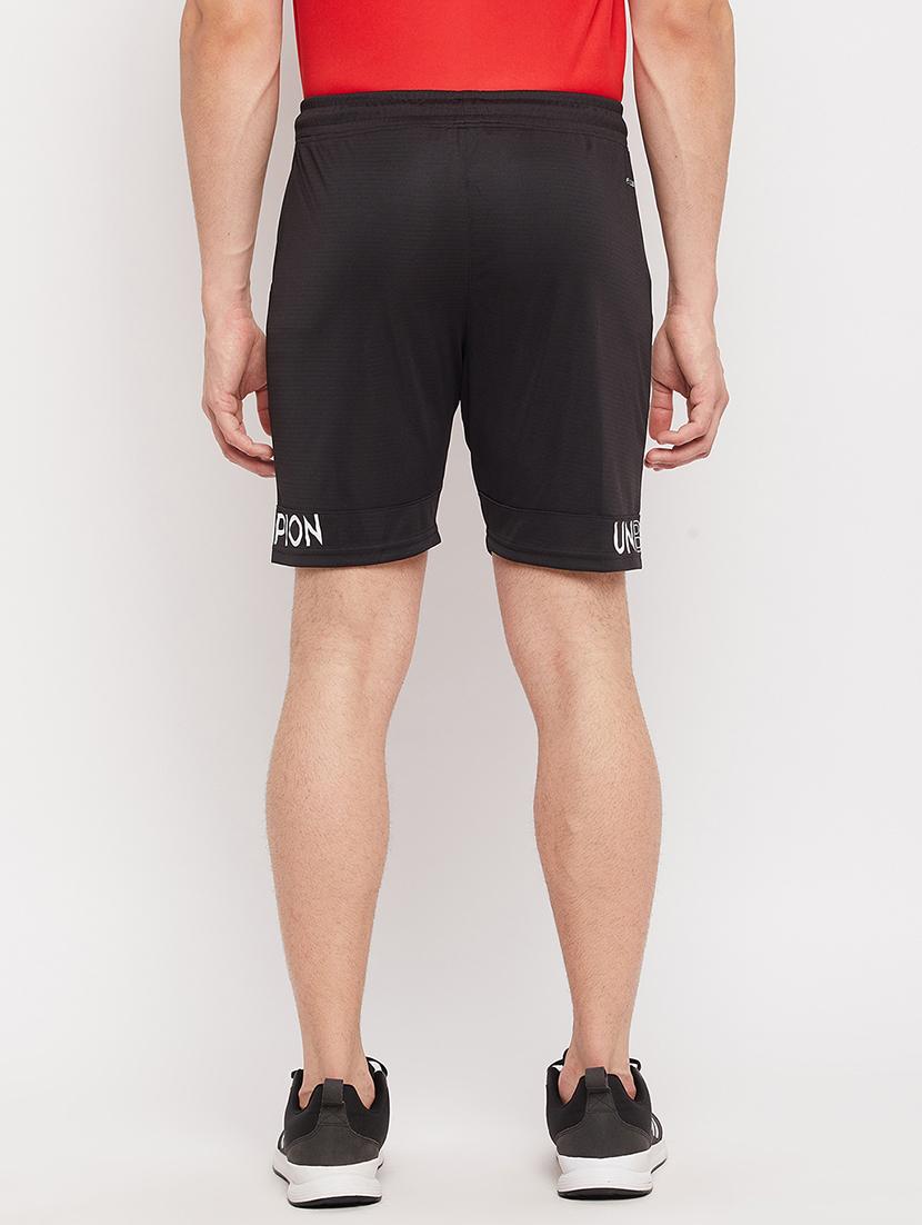 black printed short - 18381392 - Standard Image - 3