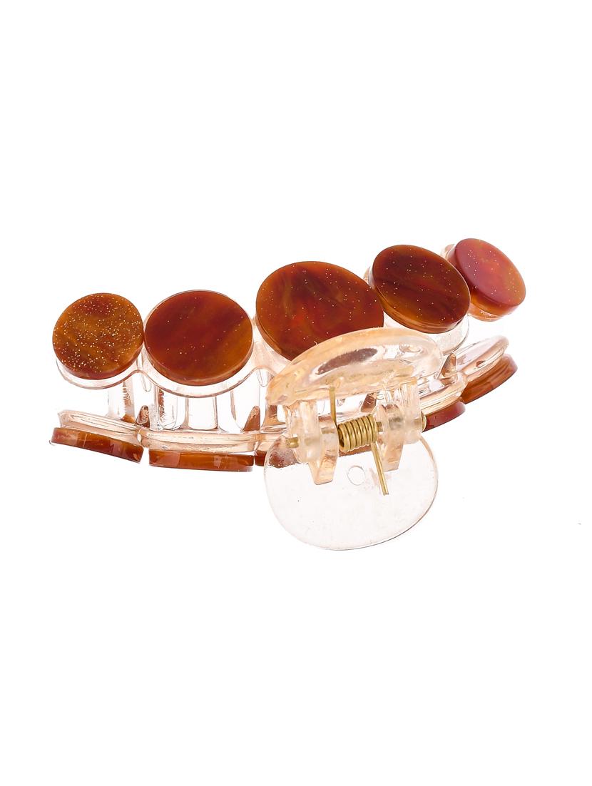 red & brown set of 3 claw clips - 18382983 - Standard Image - 3