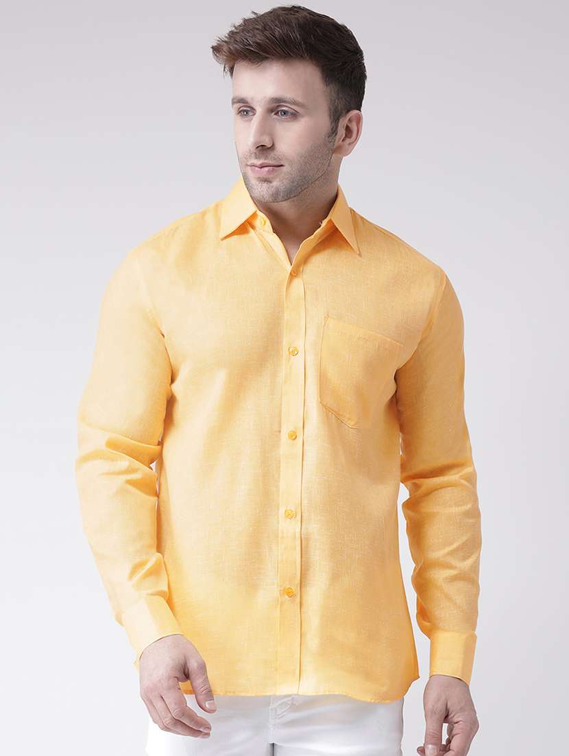 mens solid casual shirt