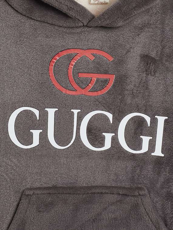 grey sweatshirt with pyjama full length sets - 18384026 -  Standard Image - 5