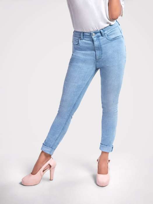 Buy online Blueville Women 04-blue Ocean 8004 Skinny from Jeans