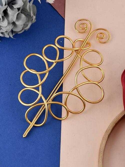 gold toned embellished hair accessory - 18385303 - Standard Image - 0