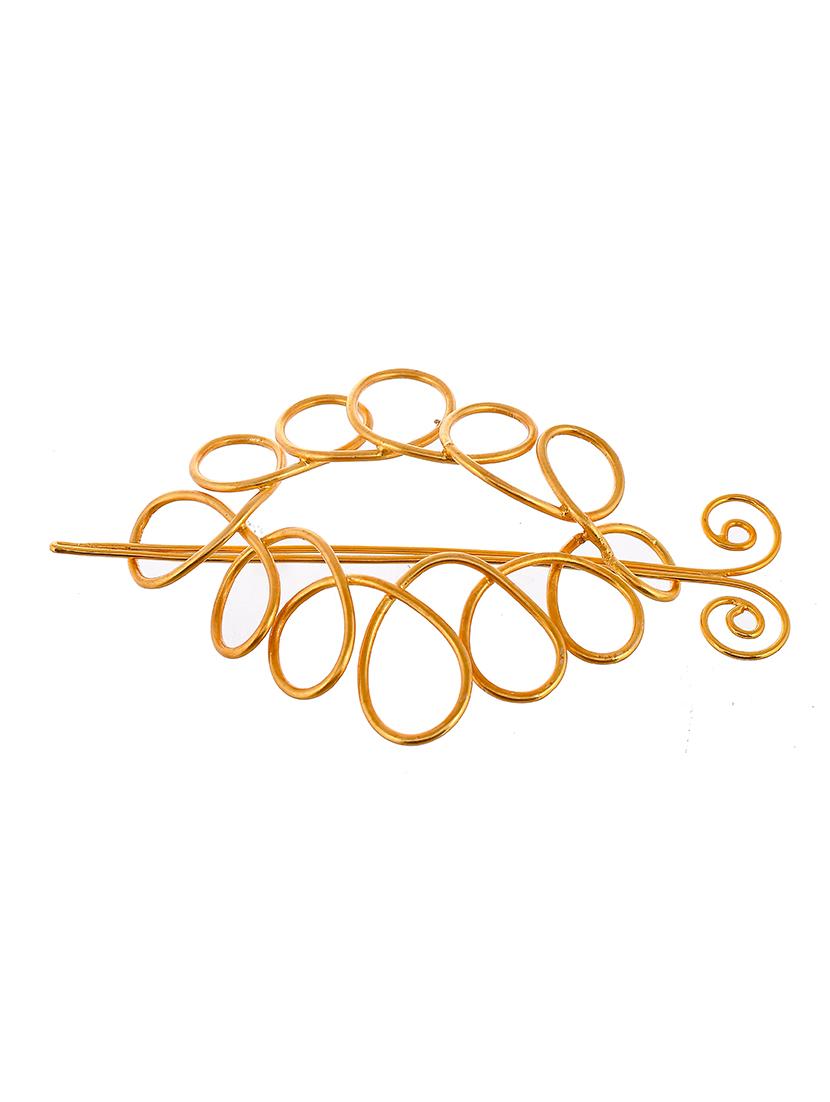 gold toned embellished hair accessory - 18385303 - Standard Image - 3