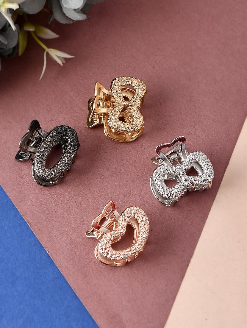 set of 4 multi color claw clip - 18385311 - Zoom Image - 0