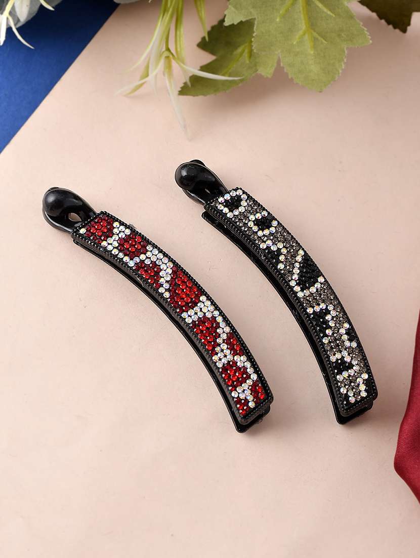 set of 2 banana hair clip