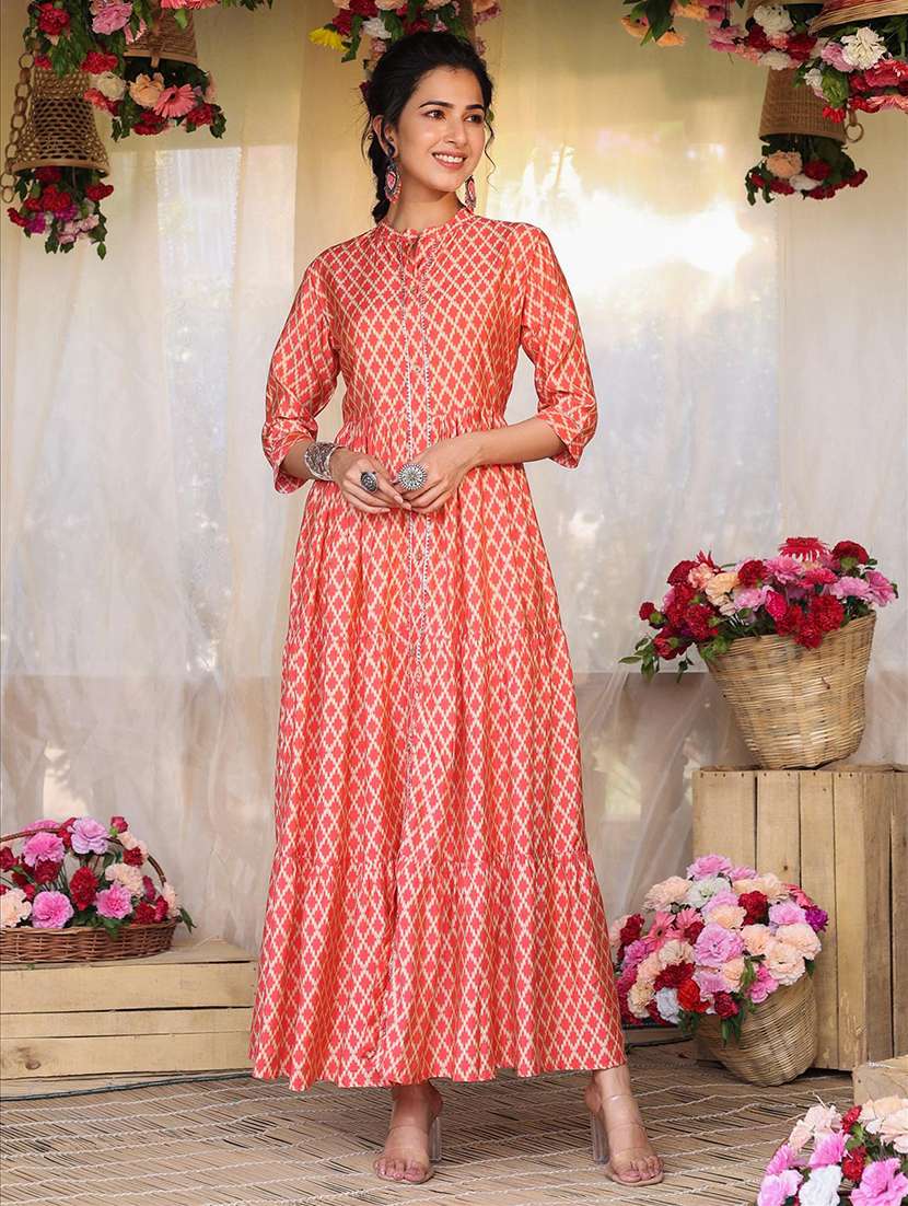 women's flared kurta