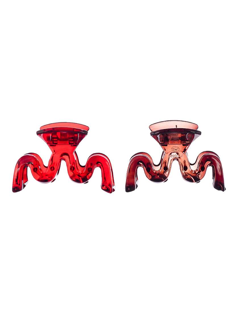 Set Of 4 Multi Colored Hair Claw Clips - 18386487 -  Standard Image - 3