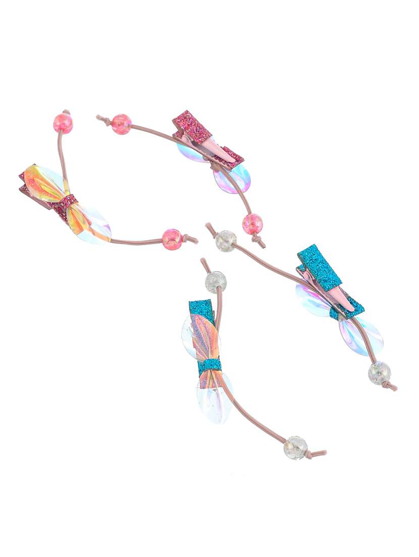 set of 4 glitter hair accessory - 18386566 -  Standard Image - 3