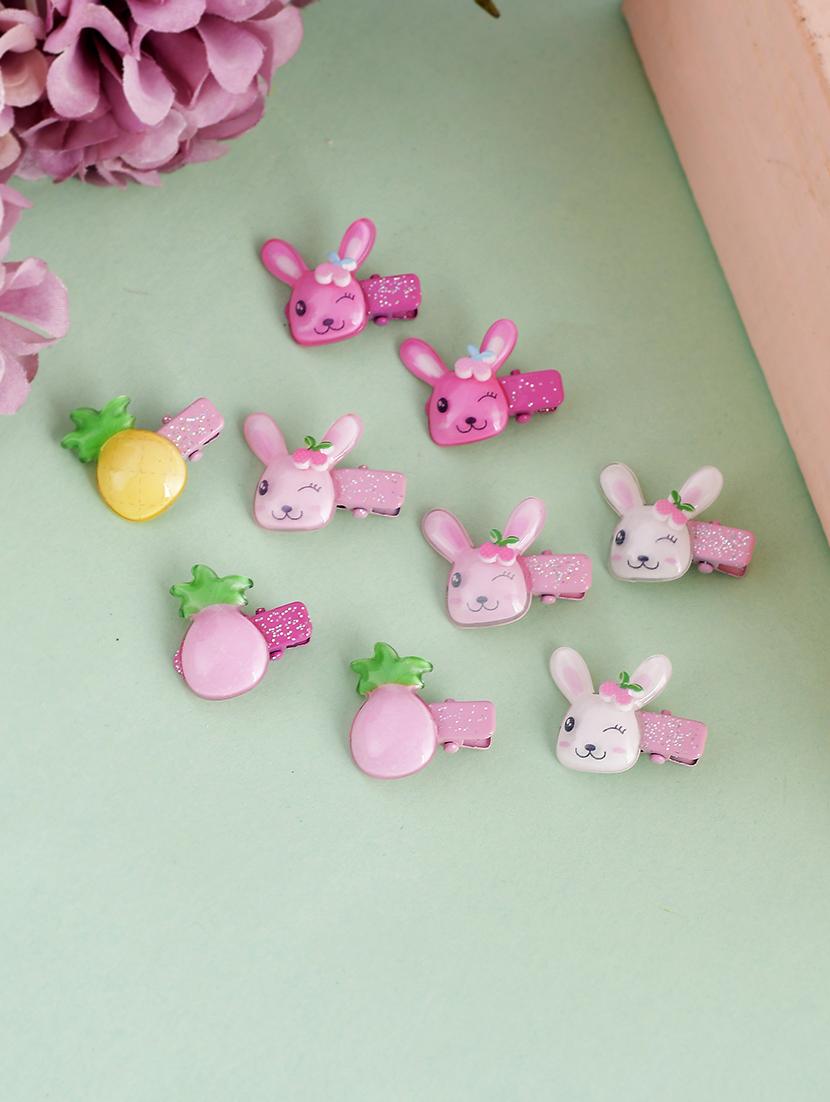 set of 9 cute alligator hairclip - 18386641 -  Zoom Image - 0