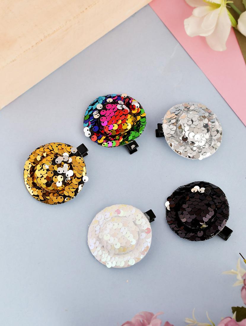set of 5 sequin hat hair accessory - 18386683 -  Zoom Image - 0