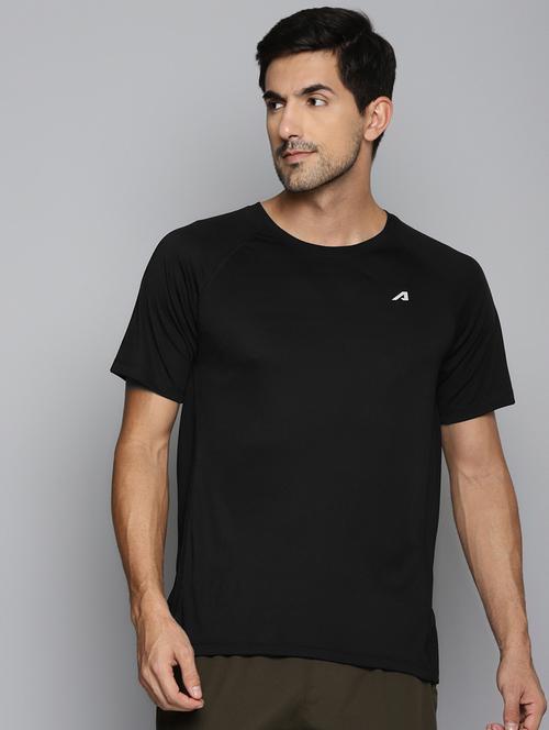 black solid t-shirt - 18387144 - Standard Image - 0