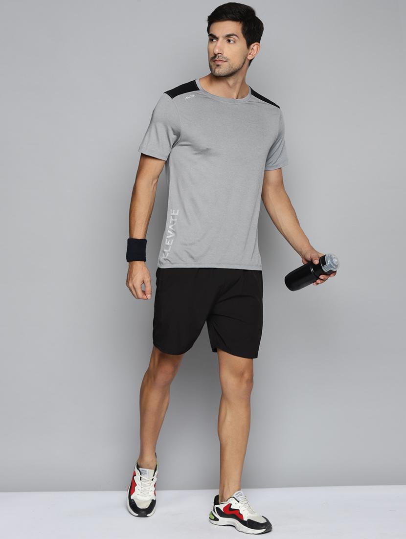 grey solid t-shirt - 18387149 - Standard Image - 3