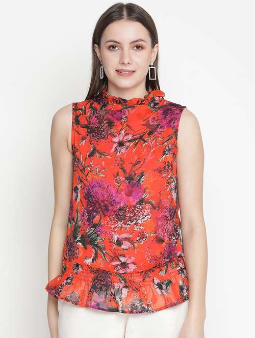 women's straight mock neck top - 18388457 -  Standard Image - 0