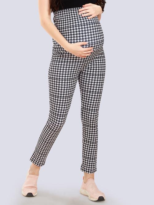 high rise printed trouser maternity wear trouser - 18388676 - Standard Image - 0