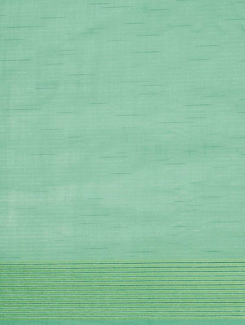 blue cotton silk plain saree - 18389408 -  Standard Image - 3