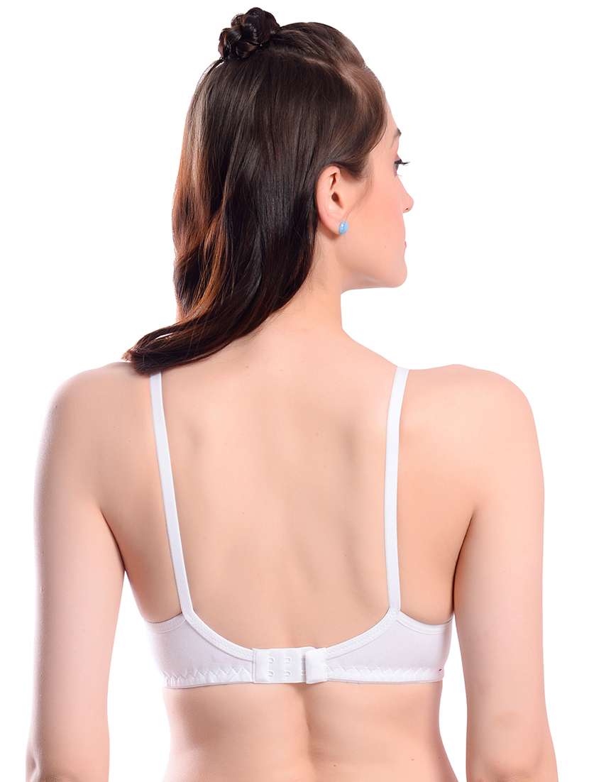 pack of 2 solid regular bra - 18389507 -  Standard Image - 3