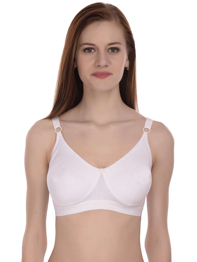 pack of 2 solid regular bra - 18389557 -  Standard Image - 3