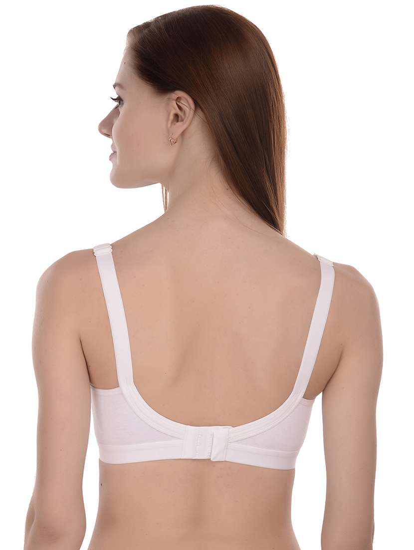 pack of 2 solid regular bra - 18389557 -  Standard Image - 5