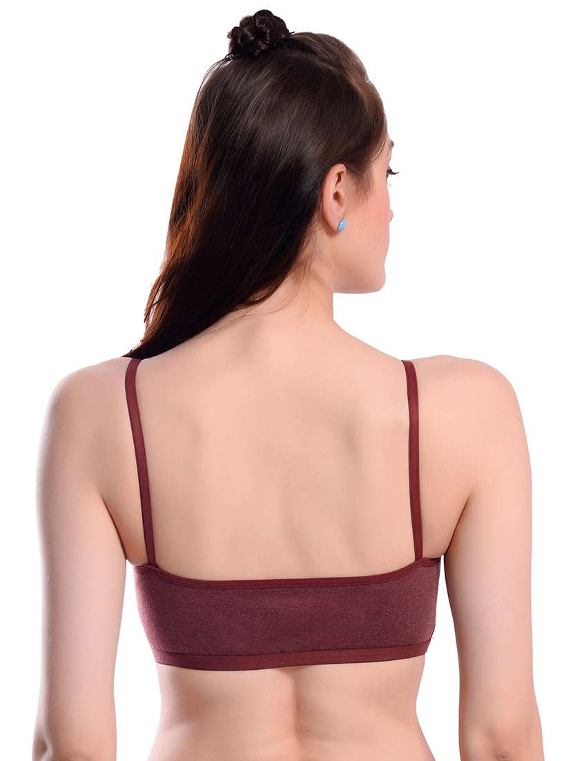pack of 2 solid sports bra - 18389574 -  Standard Image - 3
