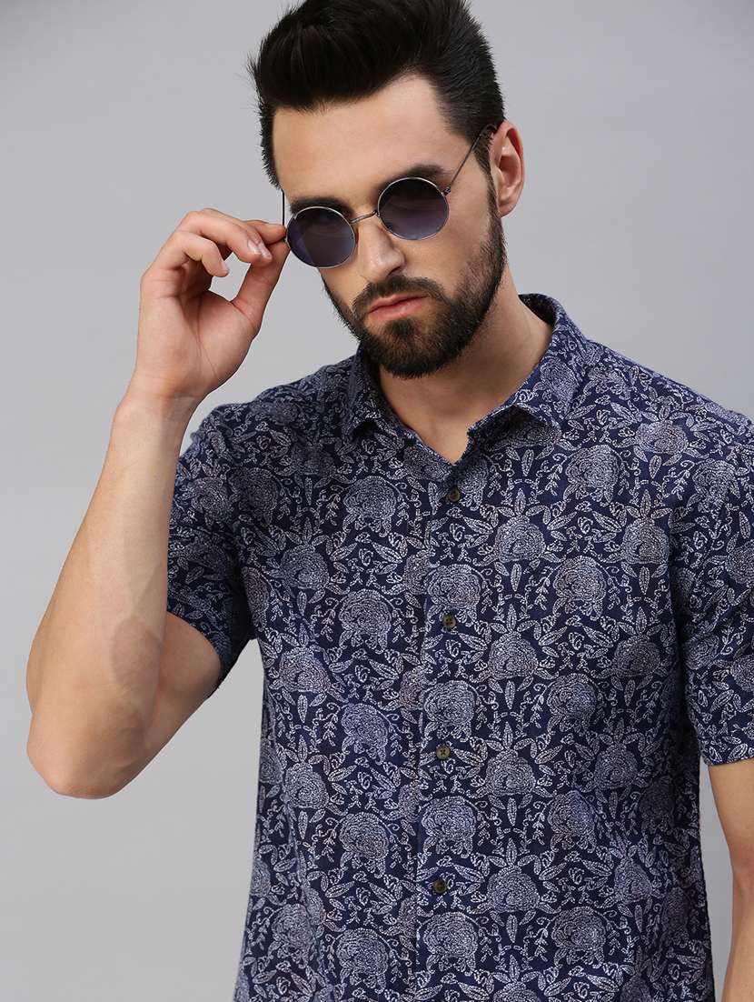 mens florals casual shirt - 18389679 -  Standard Image - 5