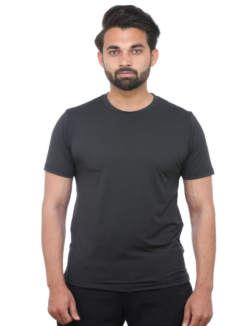 charcoal solid t-shirt - 18390002 - Zoom Image - 0