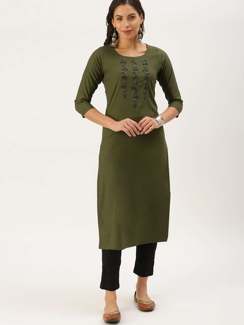 women's straight kurta
