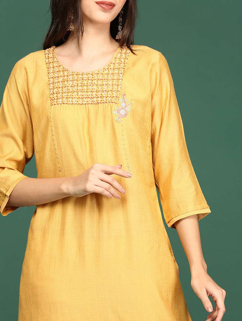 women's straight kurta - 18390241 -  Standard Image - 5