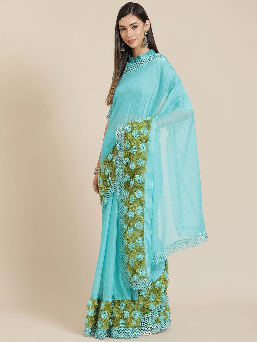 women's embroidered saree - 18390259 - Zoom Image - 0