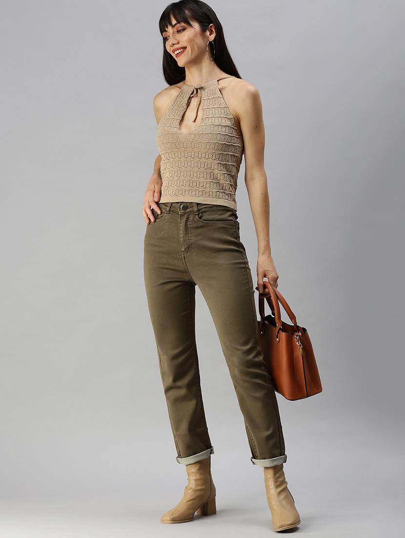 high rise stone wash jean - 18390359 - Standard Image - 3