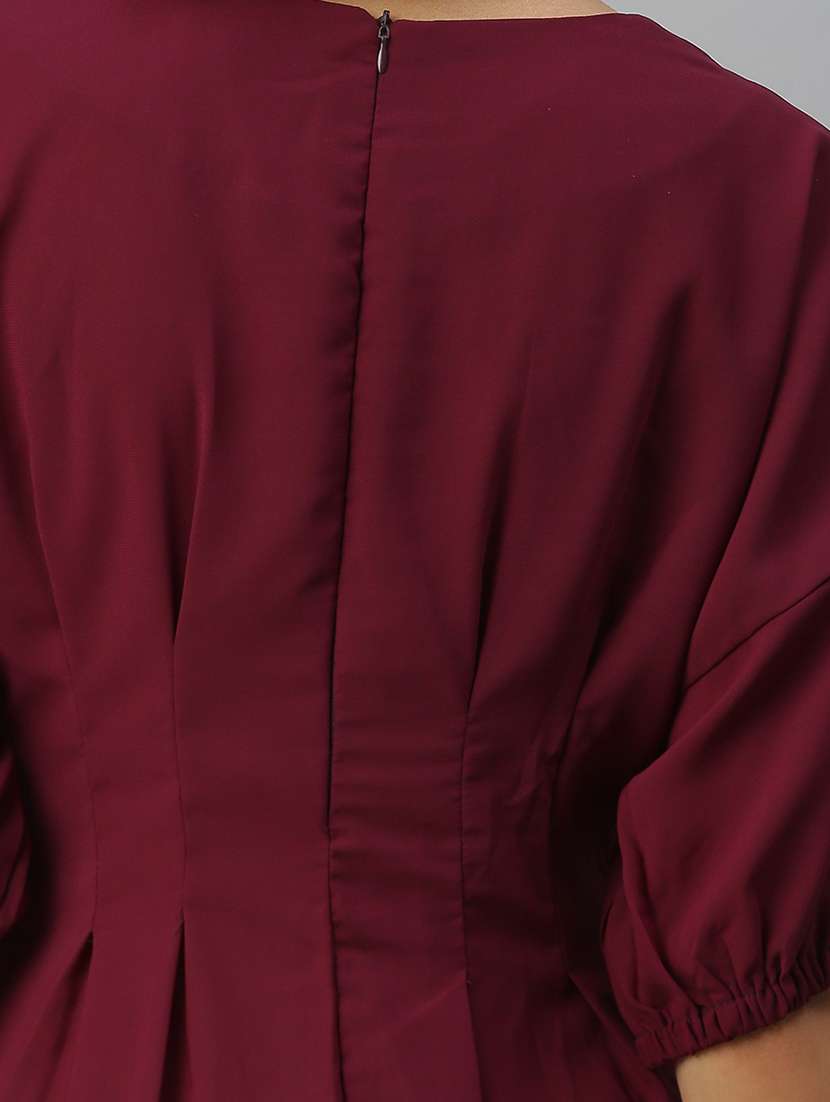 women's  solid dress - 18390661 -  Standard Image - 5