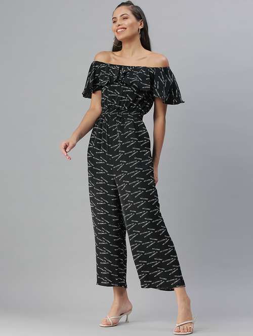 sleeveless printed full leg jumpsuit - 18390889 -  Standard Image - 0