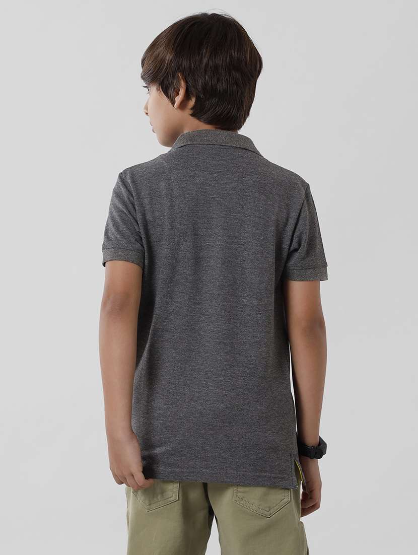grey striped regular t-shirt - 18391634 -  Standard Image - 3