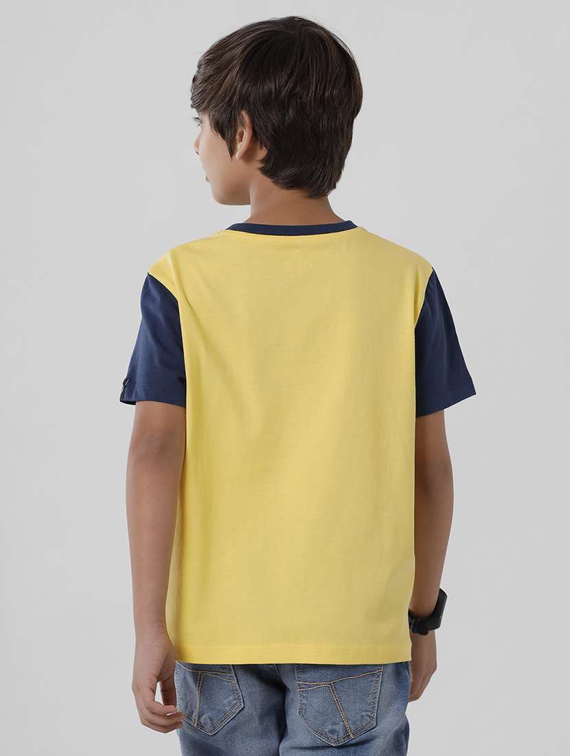 yellow graphic regular t-shirt - 18391642 -  Standard Image - 3