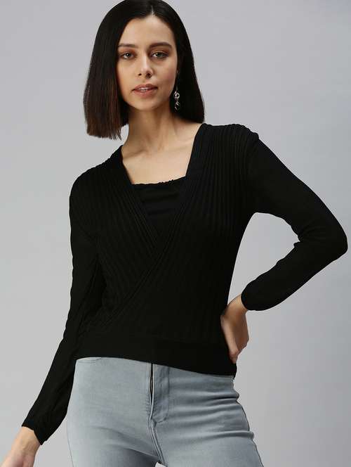 women's straight square neck top - 18392061 -  Standard Image - 0