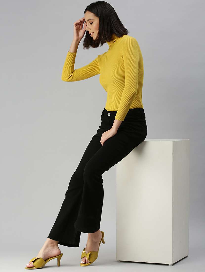 long sleeved solid regular top - 18392263 -  Standard Image - 3