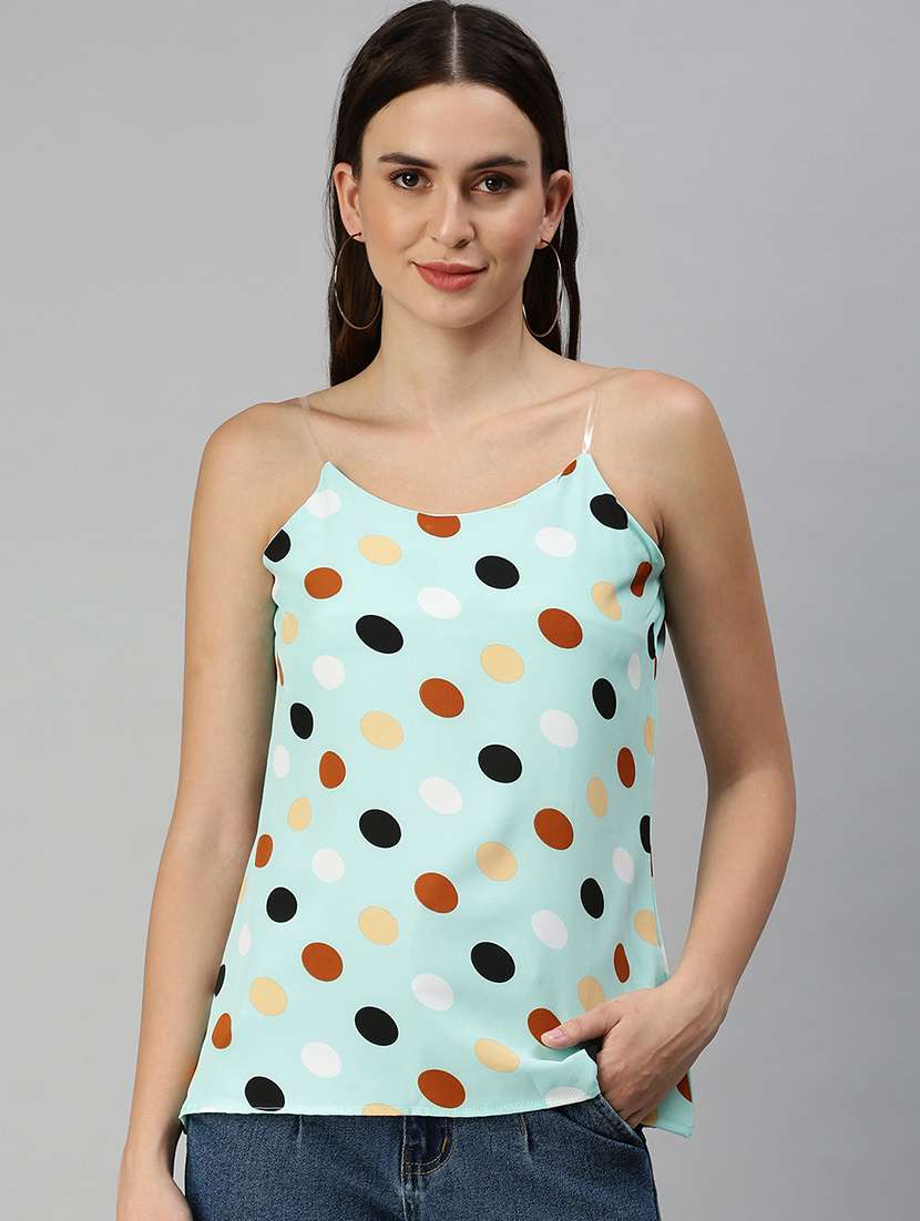 women's camisole shoulder strap top - 18392365 -  Zoom Image - 0