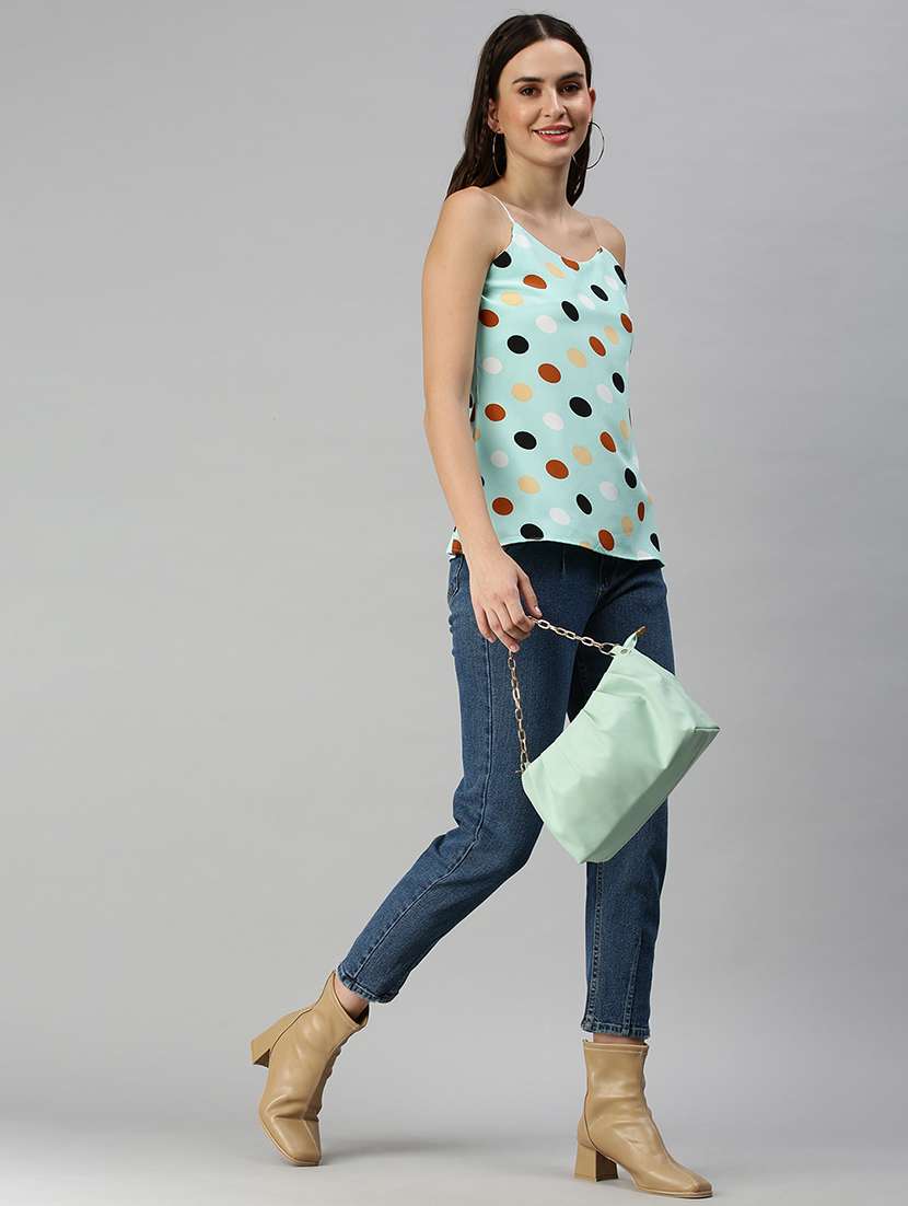 women's camisole shoulder strap top - 18392365 -  Standard Image - 3