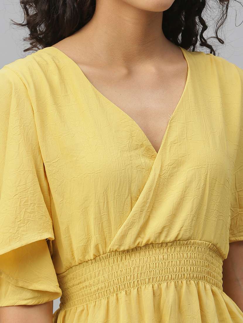 women's peplum v neck top - 18392372 -  Standard Image - 5