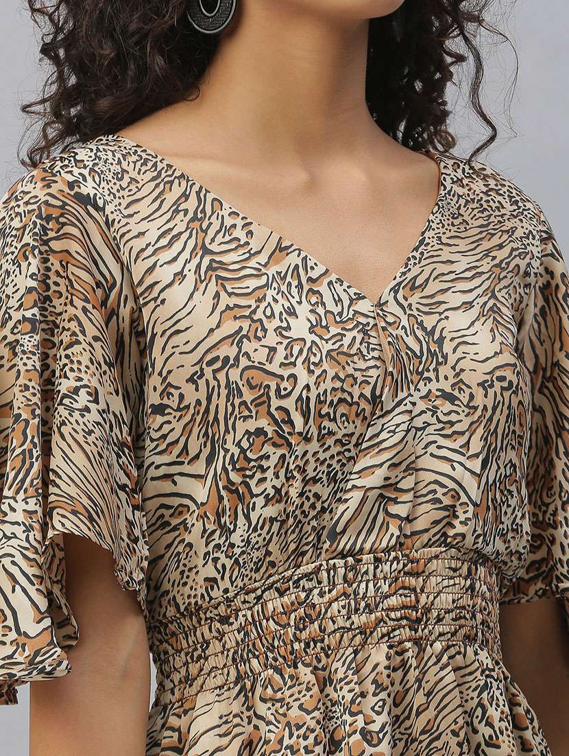 women's peplum v neck top - 18392389 -  Standard Image - 5