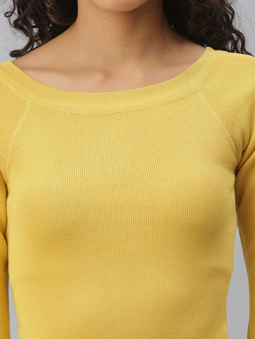 women's straight boat neck top - 18392632 -  Standard Image - 5