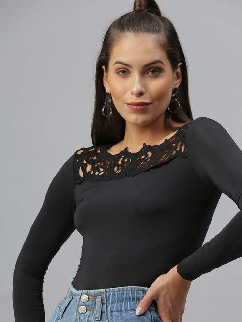 women's straight boat neck top - 18392653 -  Standard Image - 0