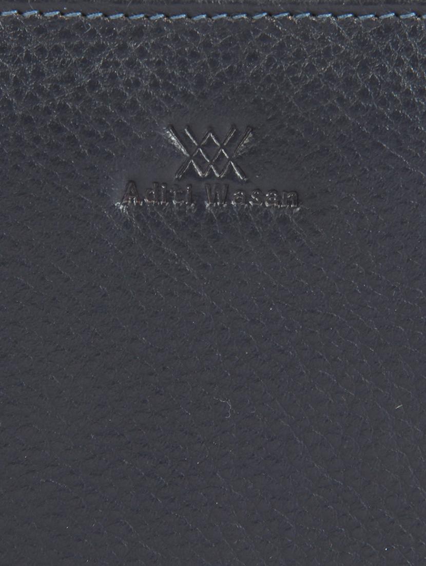 blue solid wallet - 18393000 - Standard Image - 3