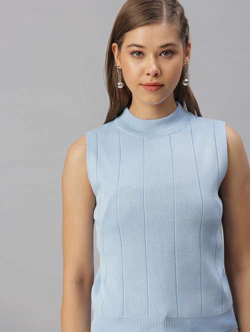 sleeveless solid regular top - 18393084 -  Standard Image - 0